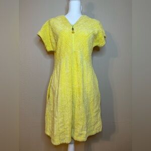 Vintage Herbcraft Sunny Yellow Women's Robe